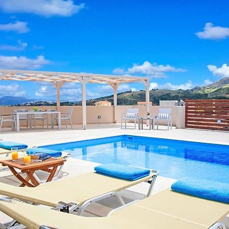 Villa Di Giorgio Heated Pool Kournas Экстерьер фото