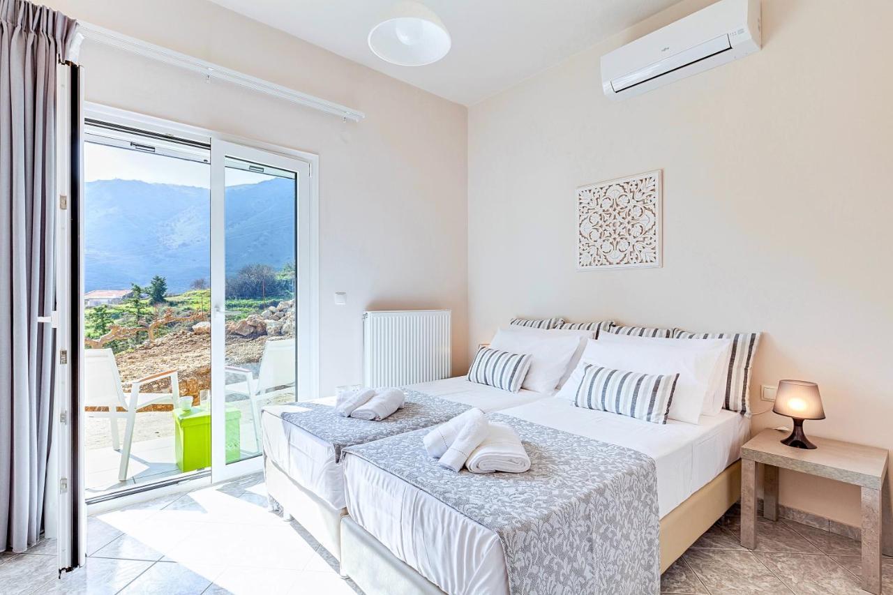 Villa Di Giorgio Heated Pool Kournas Экстерьер фото