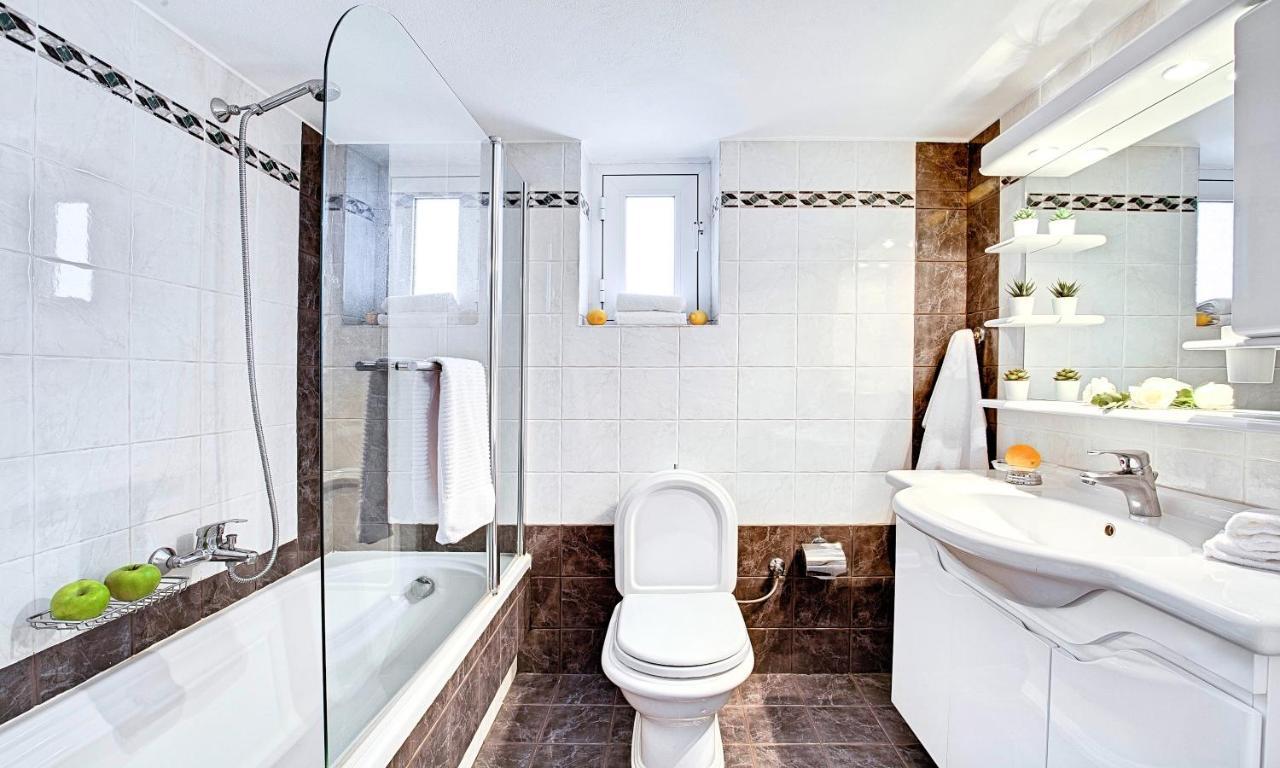 Villa Di Giorgio Heated Pool Kournas Экстерьер фото